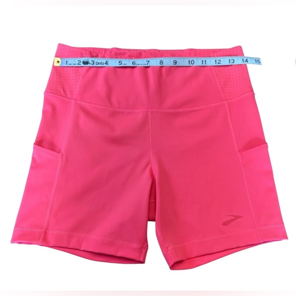 NEW, Brooks, Women's Spark 5" Short Tights, Large, Pink 🏃‍♀️‍➡️ - Picture 4 of 10